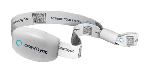 is crowdsync rfid system fcc approved|crowdsync led wristband.